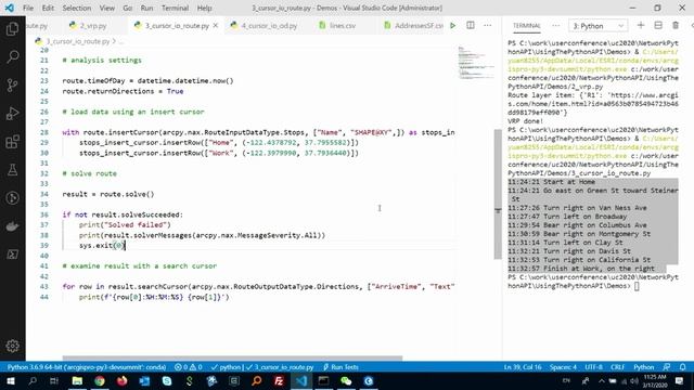 Performing Transportation Network Analysis with Python смотреть онлайн