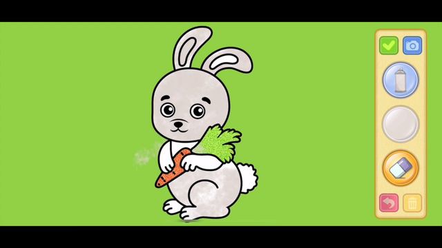 🎨 🖌 Bimi Boo | Çocuklar İçin Eğlenceli Boyama Oyunu | 2. Bölüm (Hayvanları Boyuyorum 🐶🦜🐌🐥🐘🐠🐢)