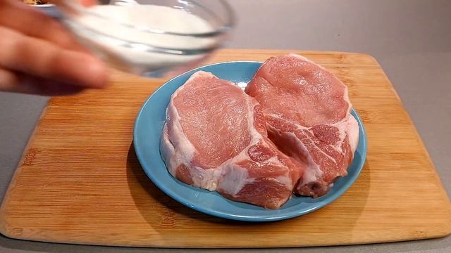 Кармашки из свинины с начинкой. Свинина на сковороде. смотреть онлайн