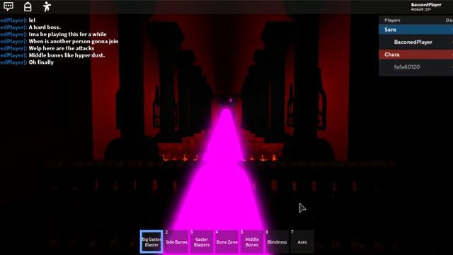 Roblox Sans vs Chara: Insanity Sans! смотреть онлайн