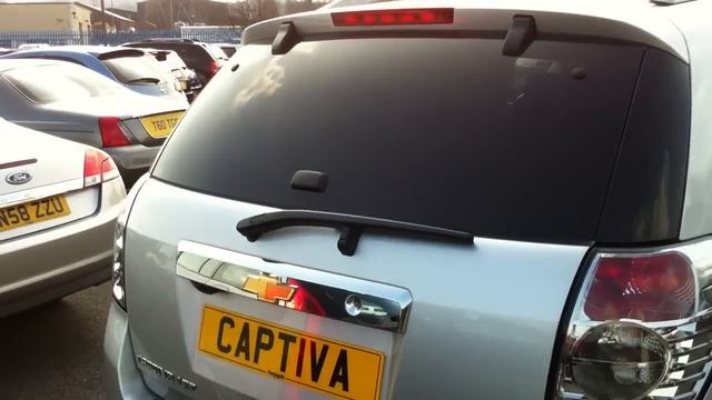 CHEVROLET CAPTIVA 2.0 VCDI LTZ 5DR 7 SEATS - SILVER смотреть онлайн