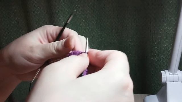 Соединение петель при круговом вязании смотреть онлайн