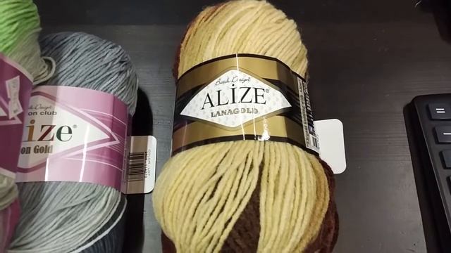Обзор пряжи ALIZE BATIK батик смотреть онлайн