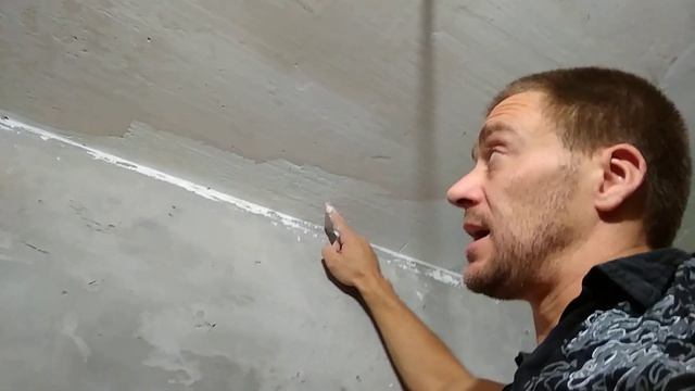 ЧЕМ РОВНЯТЬ И ШПАКЛЕВАТЬ ПОТОЛОК В ВАННОЙ ПОД ПОКРАСКУ. ОТДЕЛКА САНУЗЛА.