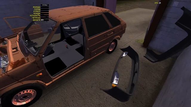 ПРОХОЖДЕНИЕ My Sammer Car | My Lada Car | VAZ 2114 #5 смотреть онлайн