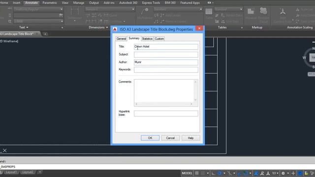 Fields in AutoCAD -- in English смотреть онлайн