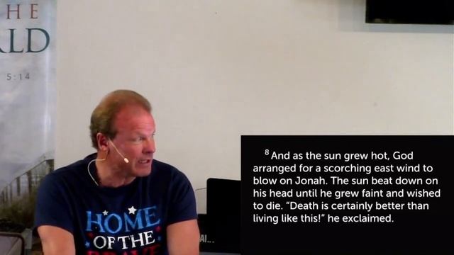 Jonah Chapter Four. When You Can't Get Your Way... #DiveDeepTogether