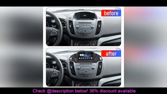 Review 4+64GB Android10 For Ford Kuga 2013 2014 2015 2016 2017 2018 Car Radio GPS Multimedia Video смотреть онлайн