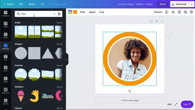 Foto CIRCULAR no Canva - Como fazer uma FOTO REDONDA para as mídias sociais com o CANVA GRÁTIS. смотреть онлайн
