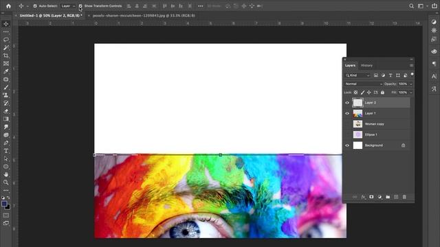 2 Minute Pixel Stretch (Adobe Photoshop) смотреть онлайн