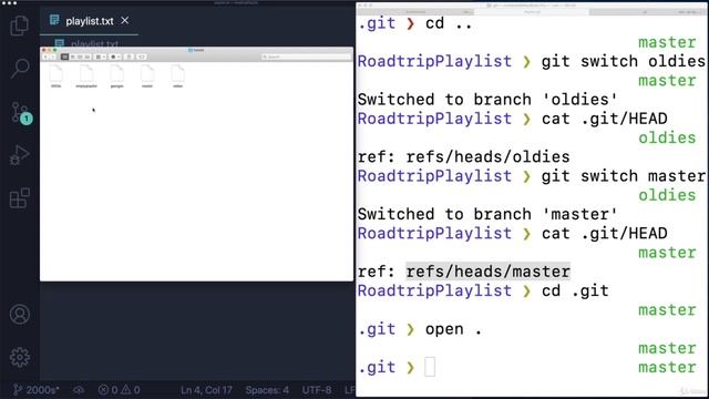 How Git Stores HEAD & Branches смотреть онлайн