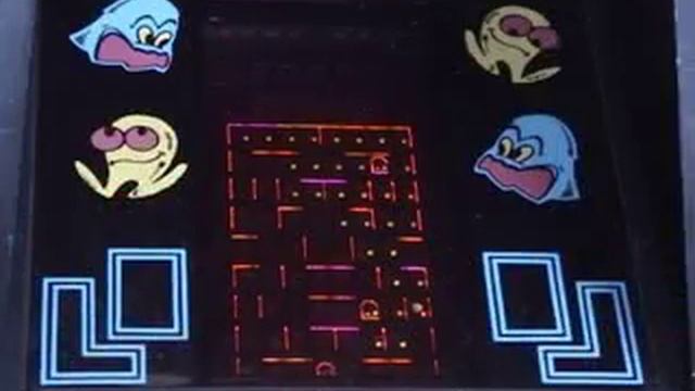 Pacman Tabletop Coleco Game overview смотреть онлайн