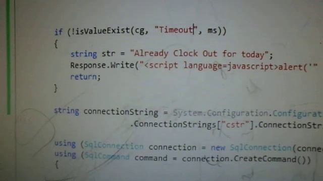 Asp.net C# SQL server Time card web app. смотреть онлайн