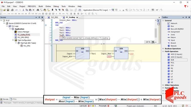 CODESYS tutorial on creating & using Functions in PLC programming | complete tank filling project смотреть онлайн