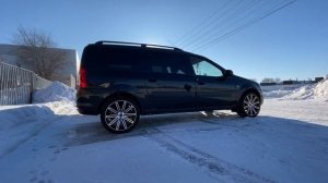 Диски PDW 1004 18» 4x100 на Лада Ларгус. Подходят: Vesta, Kia Rio, Solaris.