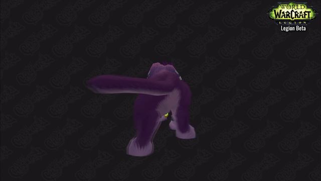 [#WoW] Night Elf cat form 2 new model | World of Warcraft Legion (Beta) смотреть онлайн