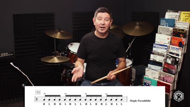Learning To Drum - Season 1, Episode 17: The rest of 16th Note Warm-up at 45 BPM and the Paradiddle смотреть онлайн