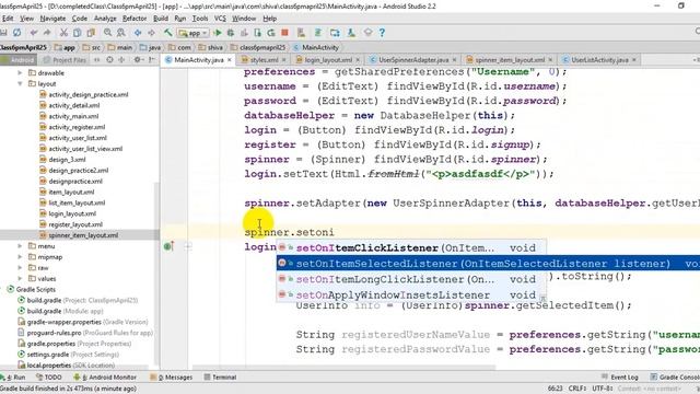 Nepali android tutorial Class 19 Spinner,autocompleteTextview смотреть онлайн