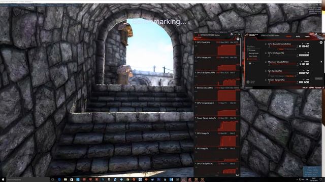 OVERCLOCK ASUS ROG STRIX 1080 ADVANCE WITH GPU TWEAK II & BENCHMARK HEAVEN 4.0 смотреть онлайн