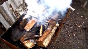 Доска разделочная своими руками из пня.