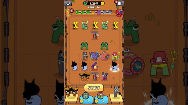 Alphabet Run ABC Letter Go level 74 #shorts смотреть онлайн