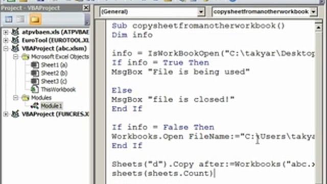 Copy Sheet to Another Workbook & Rename it Automatically using Excel VBA смотреть онлайн
