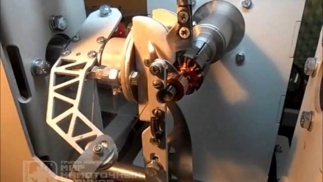 Автоматическая намотка двигателя, намотка якоря смотреть онлайн