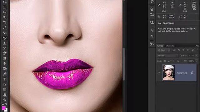 21 Adobe Photoshop Cs6 tutorial in bangla Color replasement & mixer Brush tools смотреть онлайн