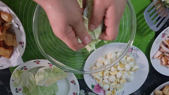 простой салат наподобие 