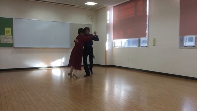 「Vuelvo al Sur」(Juan Carlos Caceres) Arugentine Tango Dance Milonga Style. Ida Shiegel & Yoko смотреть онлайн