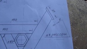 фрезы-гусиные лапки - чертёж с размерами своими руками