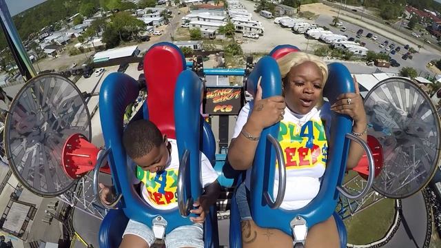 Girls Passing Out | Funny Slingshot Ride Compilation.mp4