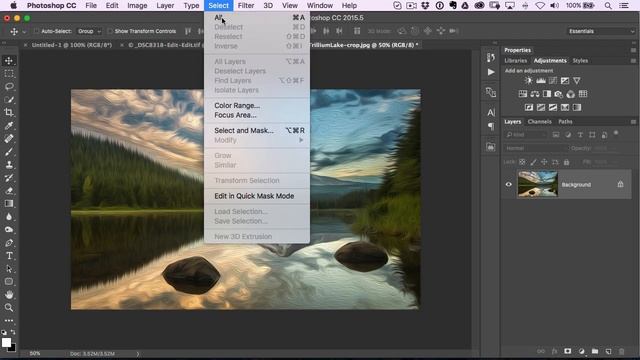 60 Second Photoshop Tips - Undo Redo with Filters (#13) смотреть онлайн