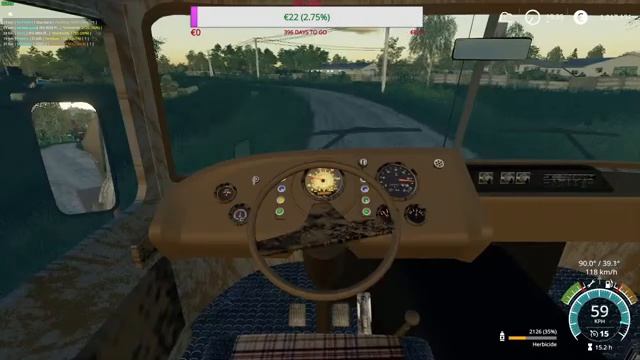 Farming simulator 19,ar veco tehniku #29, karte iet uz beigam смотреть онлайн