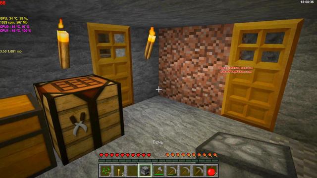 Let s Play Minecraft 1 Куй Железо Пока ... смотреть онлайн