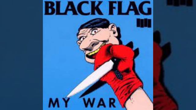 Black Flag - My War GUITAR backing track WITH VOCALS смотреть онлайн