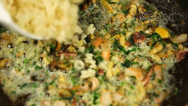 Ризотто с морепродуктами смотреть онлайн