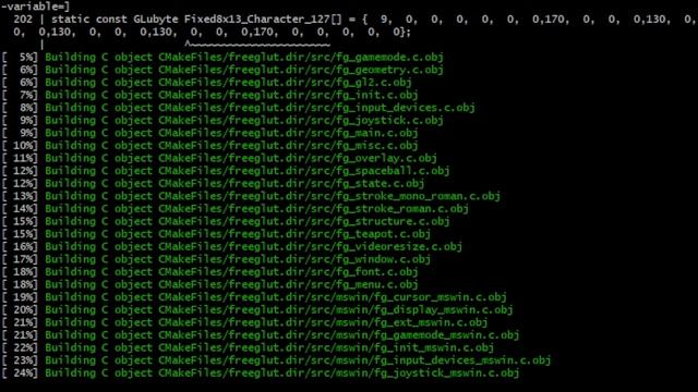 MSYS2 компиляция библиотеки freeglut-3.2.2 смотреть онлайн