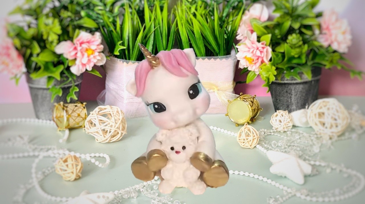 Ознакомительный урок Единорожка из мастики. Фигурка на торт Мк. Танинторт смотреть онлайн