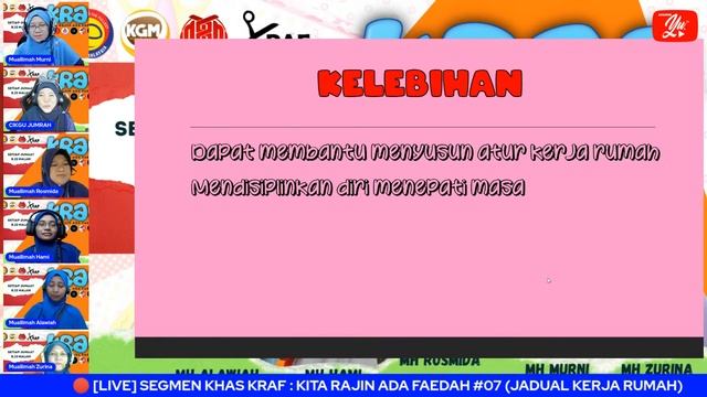 ? [LIVE] KRAF : JADUAL KERJA RUMAH #07 #AKADEMIYOUTUBER смотреть онлайн
