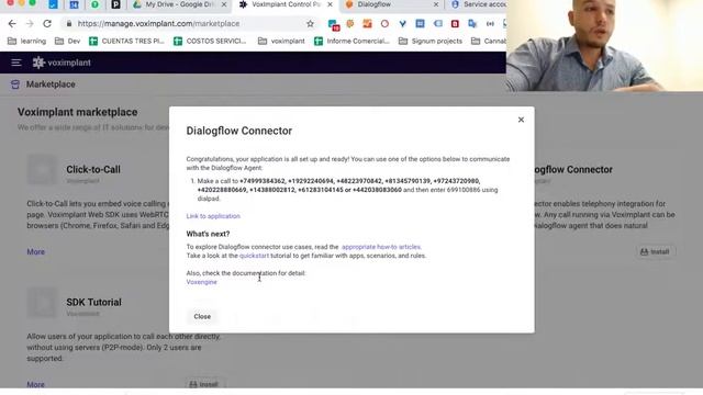 Create a Voicebot in 2 minutes using Dialogflow and Voximplant смотреть онлайн