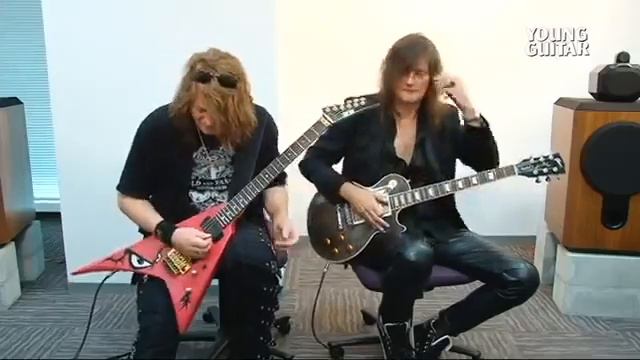 Kai Hansen/.Michael Weikath I'm Alive Guitar. Keeper Of The 7 Keys