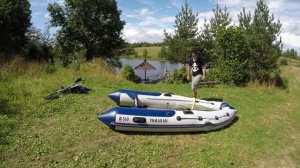 Сборка и разборка лодки Yamaran B-360