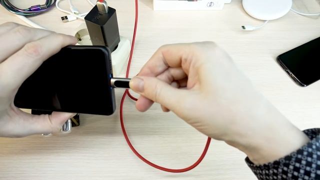 USB Type-C кабель Baseus с дисплеем отображения мощности смотреть онлайн