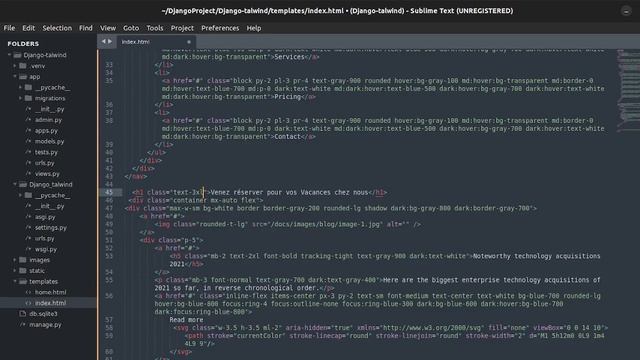 Intégration pas à pas de Tailwind CSS dans un projet Django | Tutoriel complet pour débutants смотреть онлайн