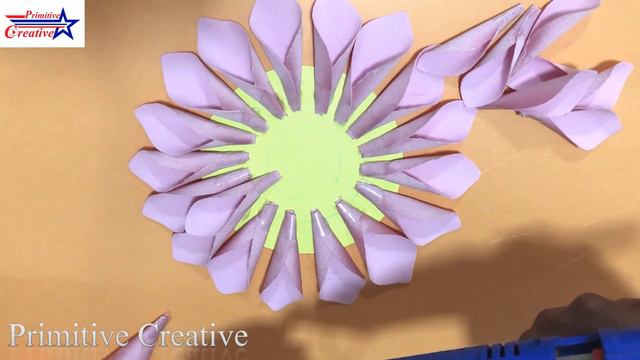 Flor De EVA / Big Fabrics flowers Very Easy To Make / Primitive Creative смотреть онлайн