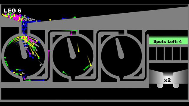 Proliferation Team Elimination Marble Race In Algodoo