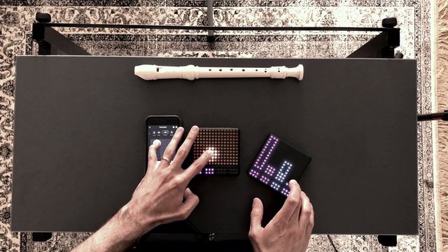 Bach (BWV 1013) Flute on ROLI BLOCKS "Breathe" смотреть онлайн