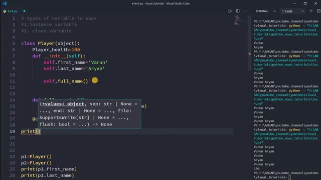 oops tutorial-#4 ||class methods and variables || python смотреть онлайн