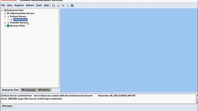Troubleshooting in Oracle Hyperion Essbase: Login Fails Due to Invalid Login Credentials смотреть онлайн